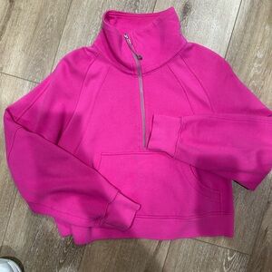 Lululemon Funnel Neck Scuba Sonic Pink